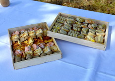 En accord avec ses valeur, l'Alliance Perlim-Meylim a fait appel à un traiteur local pour mettre à l'honneur la Rubis Gold® dans ses préparations