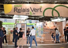 Stand du grossiste biologique Relais Vert