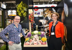 Denis Robidou et Stéphanie Della Schiava venus représenter la société Pouliquen, expéditeur de Prince de Bretagne 