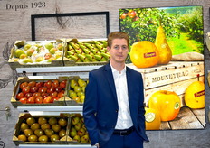 Jean-Louis Mouneyrac venu présenter sa gamme de pommes et poires de la société du même nom