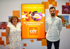 Marie Laure Etève et Pascal Bassols Pot sur le stand de Cot International qui a fêté cette année ses 30 ans