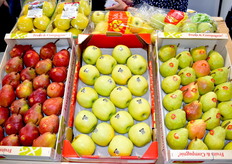 Produits présentés sur le stand Fruits et Compagnie 