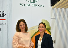 Isabelle Rodriguez et Sandra Bertellé sur le stand Val de Sérigny 