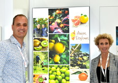 Serge Berghman et Sandrine Pencole de la société Patrick Berghman qui lance cette année la marque "Maison Berghman"