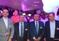L'équipe de Farzana Trading venus de Dubai, avec Jamal Al Sharif, Mohamed Al Sharif - plus ancien client de Blue Whale - Abdulla N. Al Sharif et Ayub Al Sharif