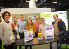 L'équipe de Biobest présente pour exposer ses solutions pour l'IPM au Sival 2020