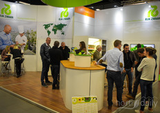 Rijk Zwaan a également présenté ses variétés aux producteurs français