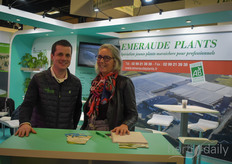 Cédric Sedemi & Frederiqe Cadian d'Emeraude Plants 