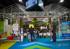 Sur l'exposition, une serre a été construite par Horconex pour le programme d'information