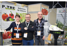 Les solutions de gouttières P.Tre sont présentées par Debora Pellicori et Michele Pavano aidés par Vincenzo Russi de Vifra