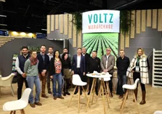 L'équipe de Voltz Maraîchage présente cette année pour mettre en lumière ses gammes jeunes pousses et radis
