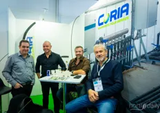Coria: Stephane Donval, Eric Ahuin, Denis Cambus avec Samcla et Bernard Wyniger avec Scarabelli France.