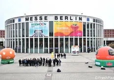 L'emblématique entrée sud du Messe Berlin 
