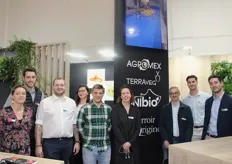 Les équipes de Terraveg, Unibio, Agromex et Terroir d'Origine 