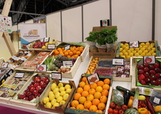Produits bio exposés sur le stand de InterBio Occitanie 