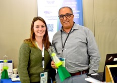 Emilie Gomes et Mohamed Mouradi d'ANPN 