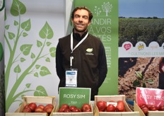 Guillaume Jarret, venu représenter les pépinières Toulemonde 