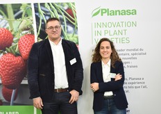 Frédéric Faillière et Melanie Clément de l'entreprise Planasa