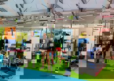 Marco Vijverberg et Cor Bremmer d’Erfgoed étaient disponibles pour répondre à toutes les questions et échanger avec les visiteurs lors d’une édition réussie du SIVAL Angers.