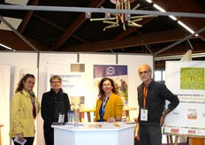 Le stand de medEMPLOI avec les organismes partenaires : apecita, OCAPIAT, Fédération des Fruits et Légumes d'Occitanie et l'Agence de développement économique de la région Occitanie AD'OCC