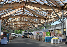 Les célèbres auvents surplombant les allées du marché de gros seront bientôt recouverts de panneaux photovoltaïques