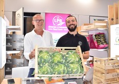 1ère année que Légumes et Primeurs Bretons exposent au salon Fruit Attraction, avec Jean-Yves Becot et Florent Milan