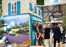 Blue Whale a cette année misé sur un stand aux couleurs de la Provence