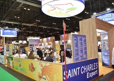 Beaucoup de monde cette année encore sur le stand de Saint-Charles Export