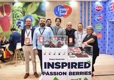 L'équipe de France Food venue présenter sa gamme de produits au salon du Fruit Attraction