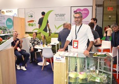 L'équipe de Fermes Larrere, au salon Fruit Attraction