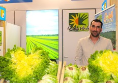 Cédric Sadoulet gérant de Mano Verde et Soleil d'Argence, spécialiste des salades IVe gamme, frisées, scaroles et artichauts