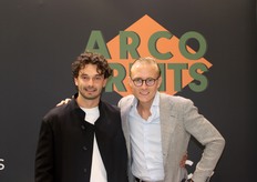 Jean-Eric Myr et Gauthier Fernandez de la société Arco Fruits