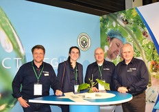 L'équipe de Cultilene - Saint Gobain, avec Yvan Berrais, Mathilde Jehanno, Ruud van Gils et Allessandre Montanarella au SIVAL 2026