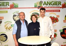 La société Angier représentée par la famille Angier avec Frédéric, Agnès et leur fils Auguste