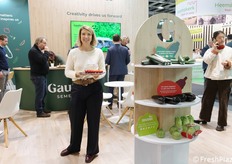 Jeanne Gautier, de l'entreprise du même nom spécialisée dans la sélection variétale et la production de semences pour l'horticulture professionnelle. L'entreprise familiale développe et distribue des solutions végétales pour huit espèces clés, dont les tomates, les courgettes, les laitues et les melons, et est présente dans 55 pays.