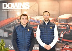 Loïc Beaumont et Thibault Regnier, sur le stand de Downs