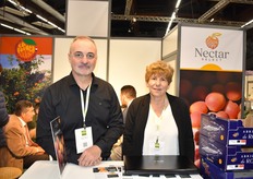 Rodolphe Garcias et Cathy Massine de Nectar Select, présents pour la première fois au medFEL