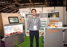 Nicolas Peloffy de la société Setop, est venu présenter deux machines, Pimprenelle III – créée il y a une trentaine d’année - et Amidoscan