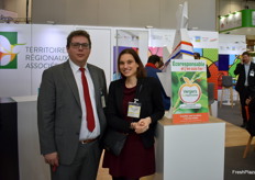 Mathias Weber et Adeline Boileau ont présenté les logiciels de la société Akanea