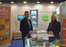 La S.A.S Fruits Union représentée ici par Denis Joud (Directeur Commercial) en présence de Stéphane Durand (Directeur de Teraneo)