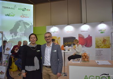 Elodie Morice et Christophe Legrand de Terraveg Unibio ont présenté cette année l’ensemble des structures du groupe, et ont souhaité communiquer sur le développement d’Unibio