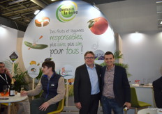 Anthony Langlais, Directeur Général de la société Kultive inscrite dans la démarche Demain la Terre et Nicolas Lambert - Directeur de la société SOPA