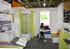 Yousra Ouakrim de la société MEDZ, aménageur de zones industrielles, représente ici les agropoles