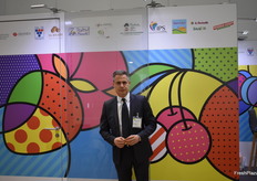 Daniel Gaillard a présenté la gamme de fruits de la SAS SN Comptoir Rhodanien