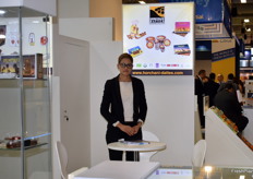 Henia Tozri de la société Horchani Dattes a présenté des dates 100% origine tunisiennes, provenant de l'agriculture conventionnelle et biologique