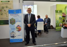 Abdelhamid Ben Ali représentant la SARL Rissous Agricole, active dans la production, le packaging et l'export