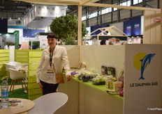 Victoria Le Meur de la SAS Le Dauphin met cette année en avant les produits de Prince de Bretagne