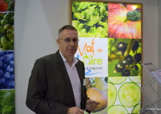 Hugues Decrombecque de Val de Loire Fruits & Légumes, a promu les légumes de la région