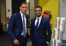 Driss Mendyl et Younes Merbouhy de Cap Agro, entreprise agricole dans la région de Marrakech, ont entre autres présenté leur gamme de petits agrumes