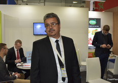 Afekhar Ahmed du département commercial de COPAG Export a présenté les légumes et les agrumes marocains 